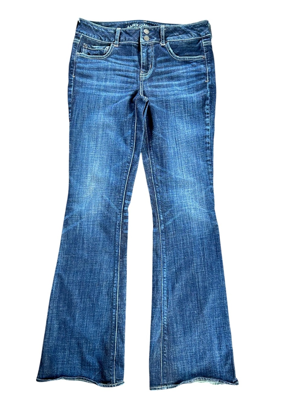 American Eagle low Rise Flare Size 10L Bootcut Jeans